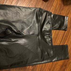 Wild Fable Shiny Black Leggings